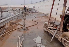 玉溪公路钻孔施工